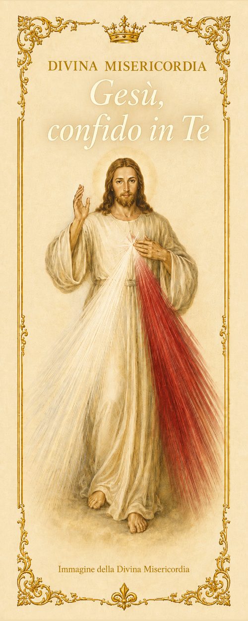 Segnalibro cattolico illustrato