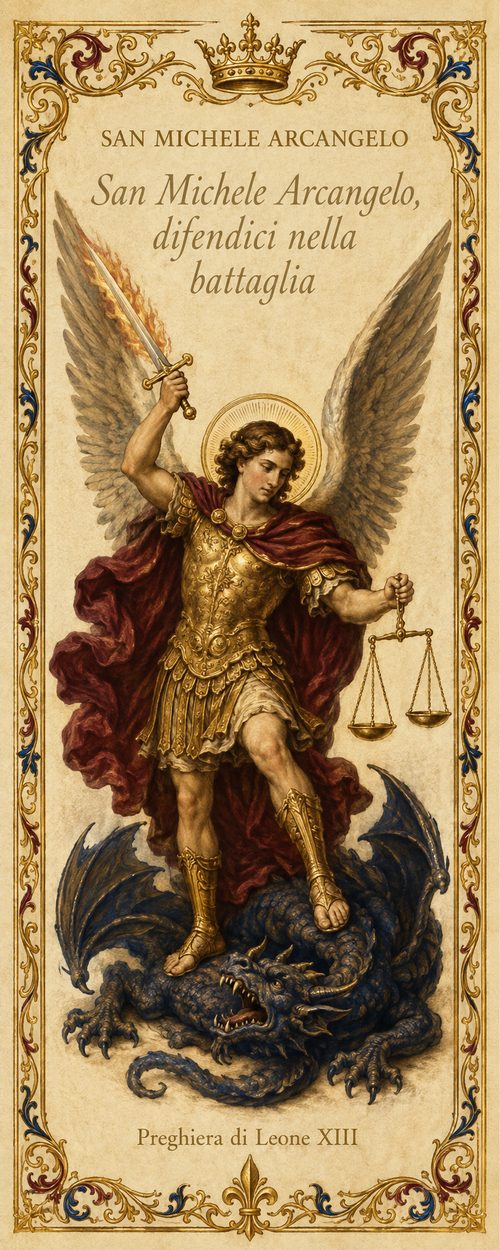 Segnalibro cattolico illustrato